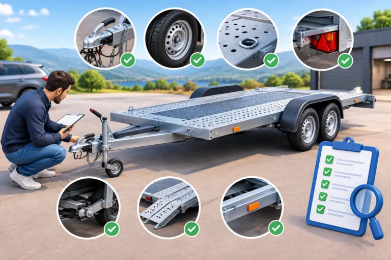 Guida acquisto rimorchio portauto usato in 9 controlli